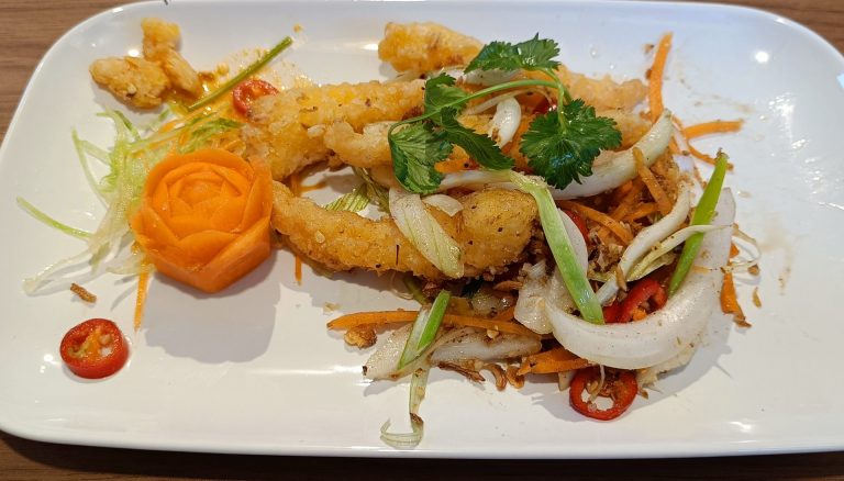 Chilli peppercorn & Salt Prawns